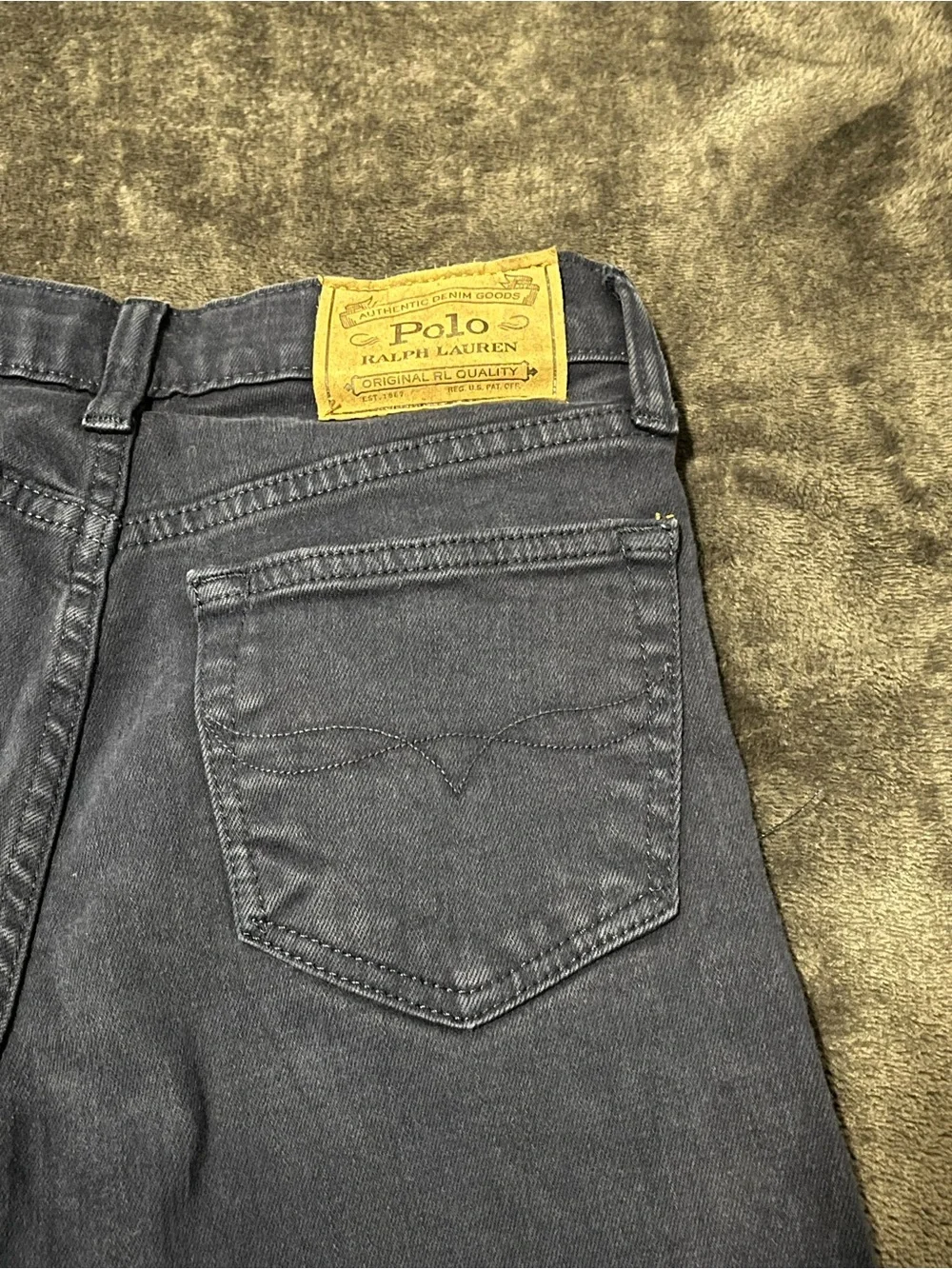 Polo Ralph Lauren The Sullivan Slim boy Jeans 12 Navy